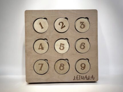 Puidust õppemäng "numbrid", Leiuala