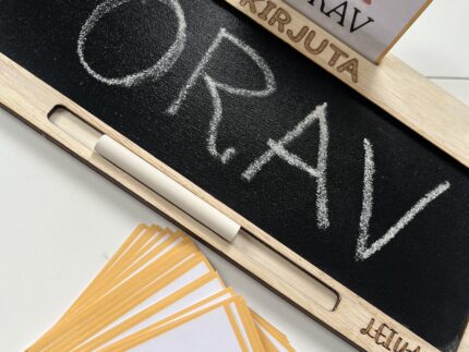 Montessori õppemäng, kirjuta