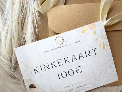 Kinkekaart, 100 eurot