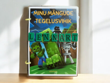 Minu mängude tegelusvihik, 4-8-aastastele