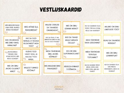 Vestluskaardid