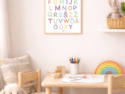 Tähestik, poster, A4